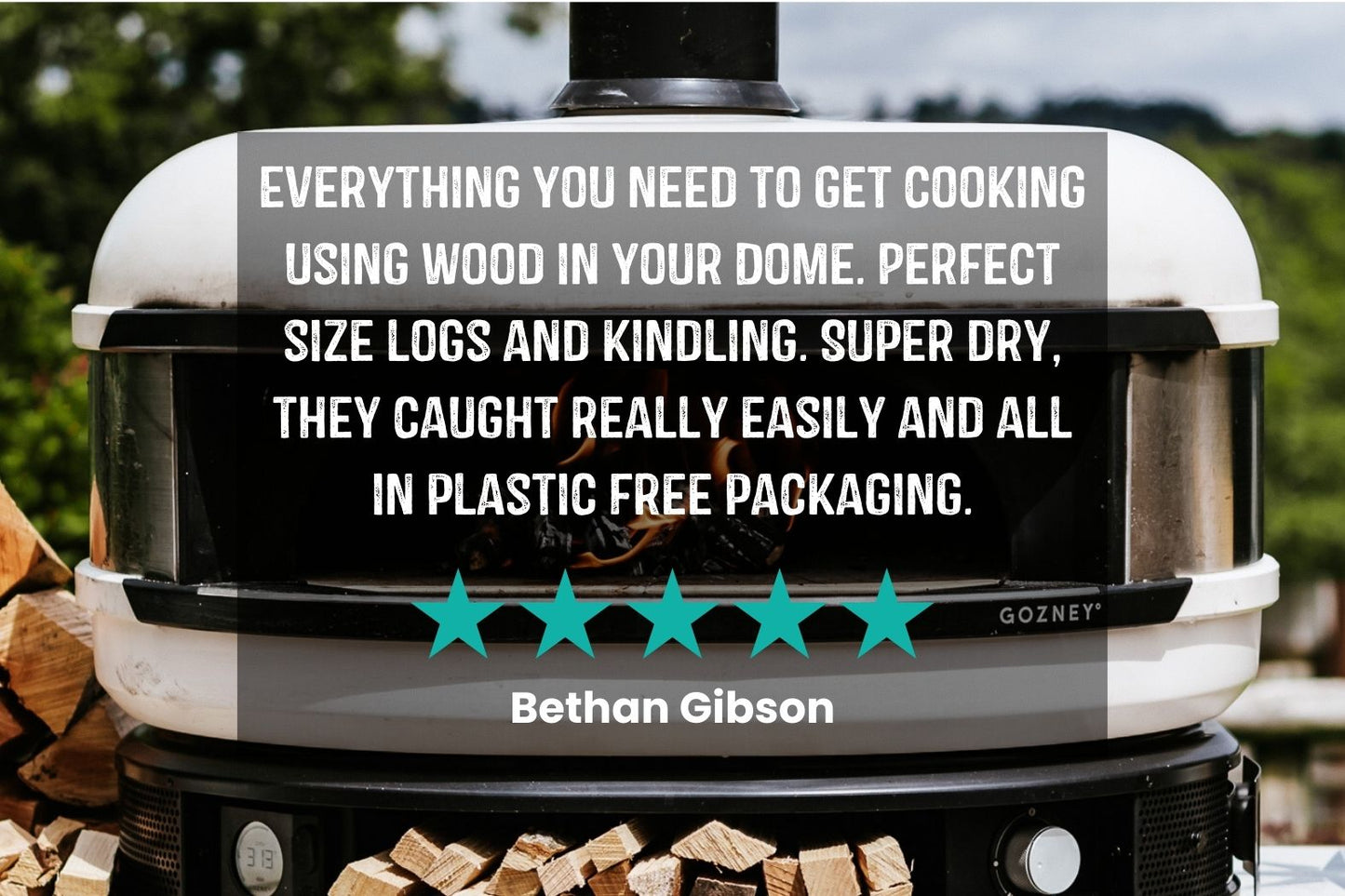 Customer review of Love Logs Gozney Dome Fuel Kit