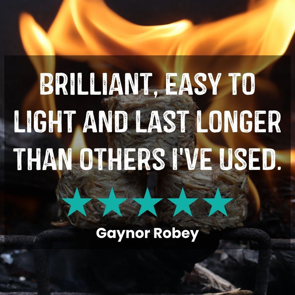 
                      
                        Customer review of Love Logs Natural Firelighters
                      
                    