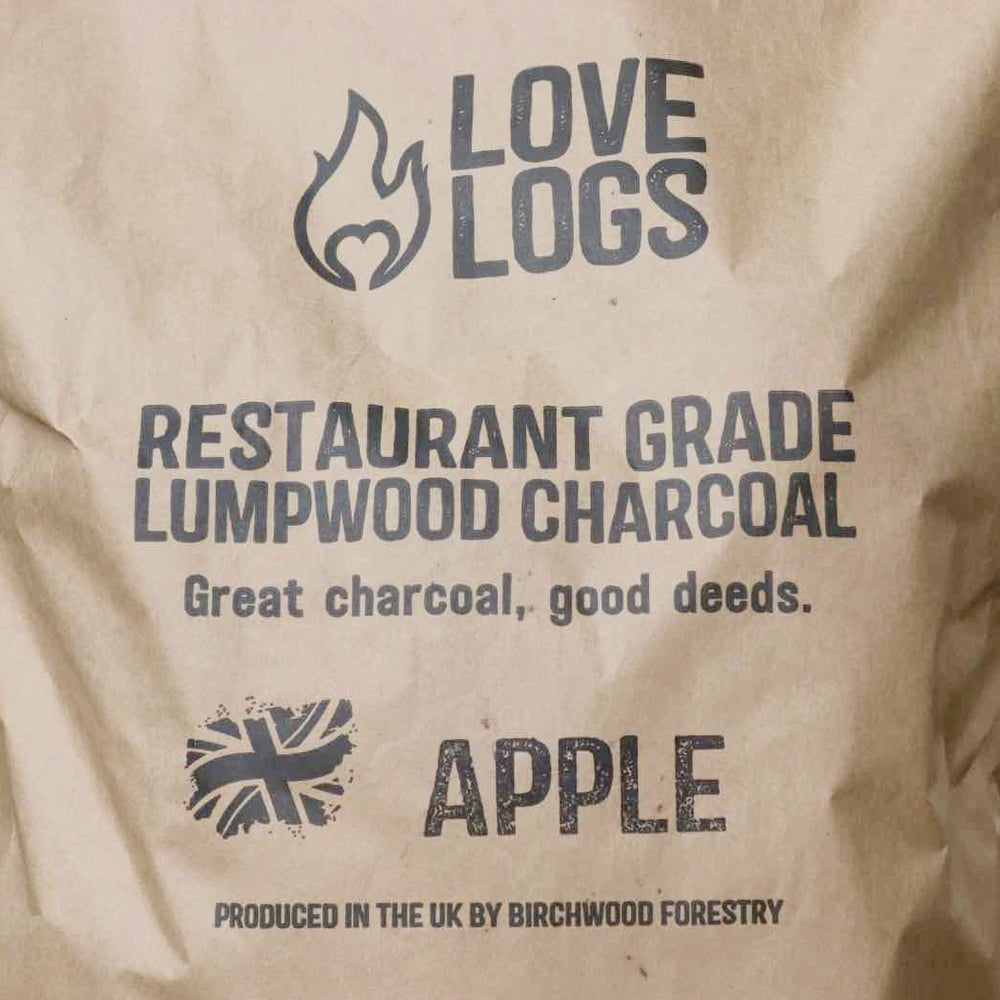 Love Logs British Applewood Charcoal Bag