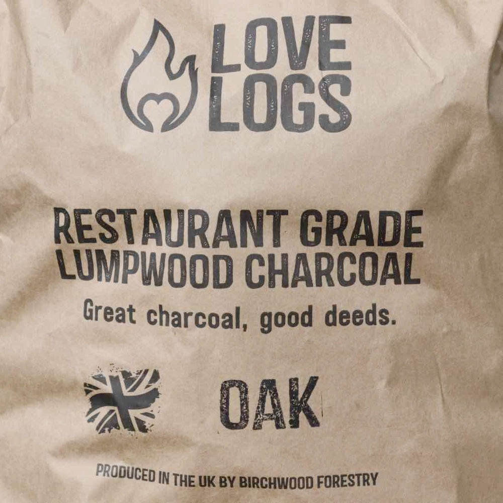 Love Logs British Oak Charcoal Bag
