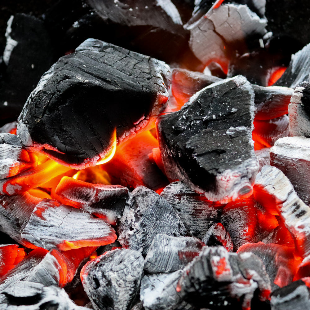 British charcoal burning red