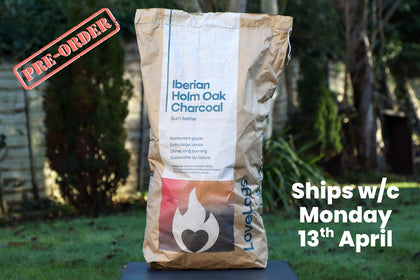 Love Logs Iberian Holm Oak Charcoal Bag