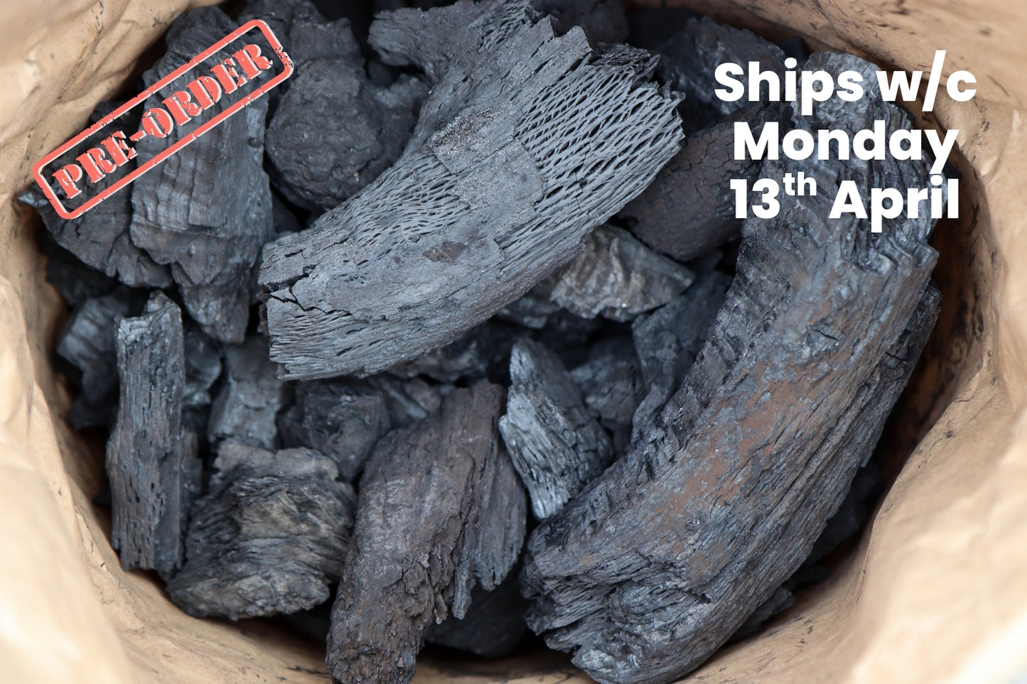 Love Logs Iberian Holm Oak Charcoal Inside Bag