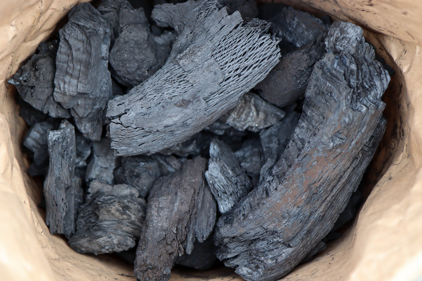 Large Lumps of Love Logs Long Burning Iberian Holm Oak Charcoal