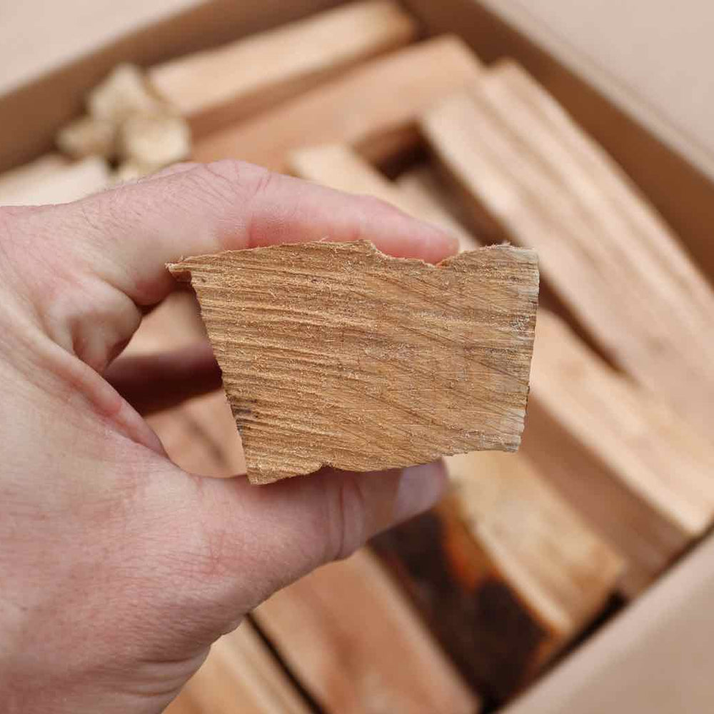 
                      
                        Love Logs Beech cooking wood split end on to show thickness
                      
                    