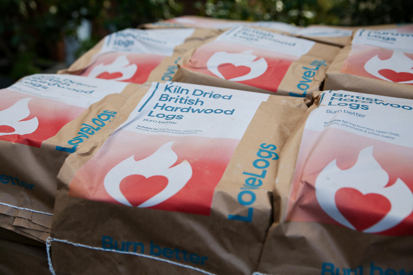 Pallet of Ready to Burn logs