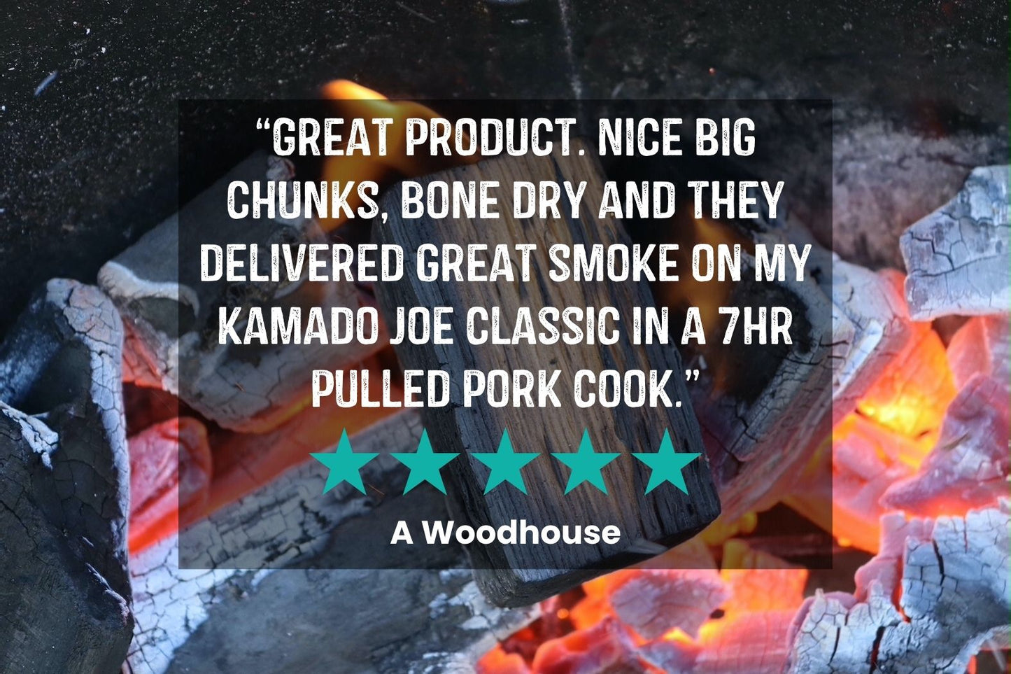 Customer Review of Love Logs Smoking Wood Chunks