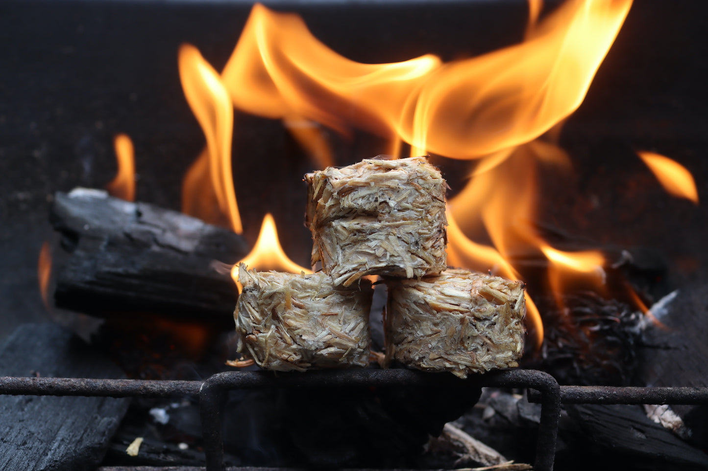 Love Logs Natural Firelighters for Fire Pit Manufactured in the UK