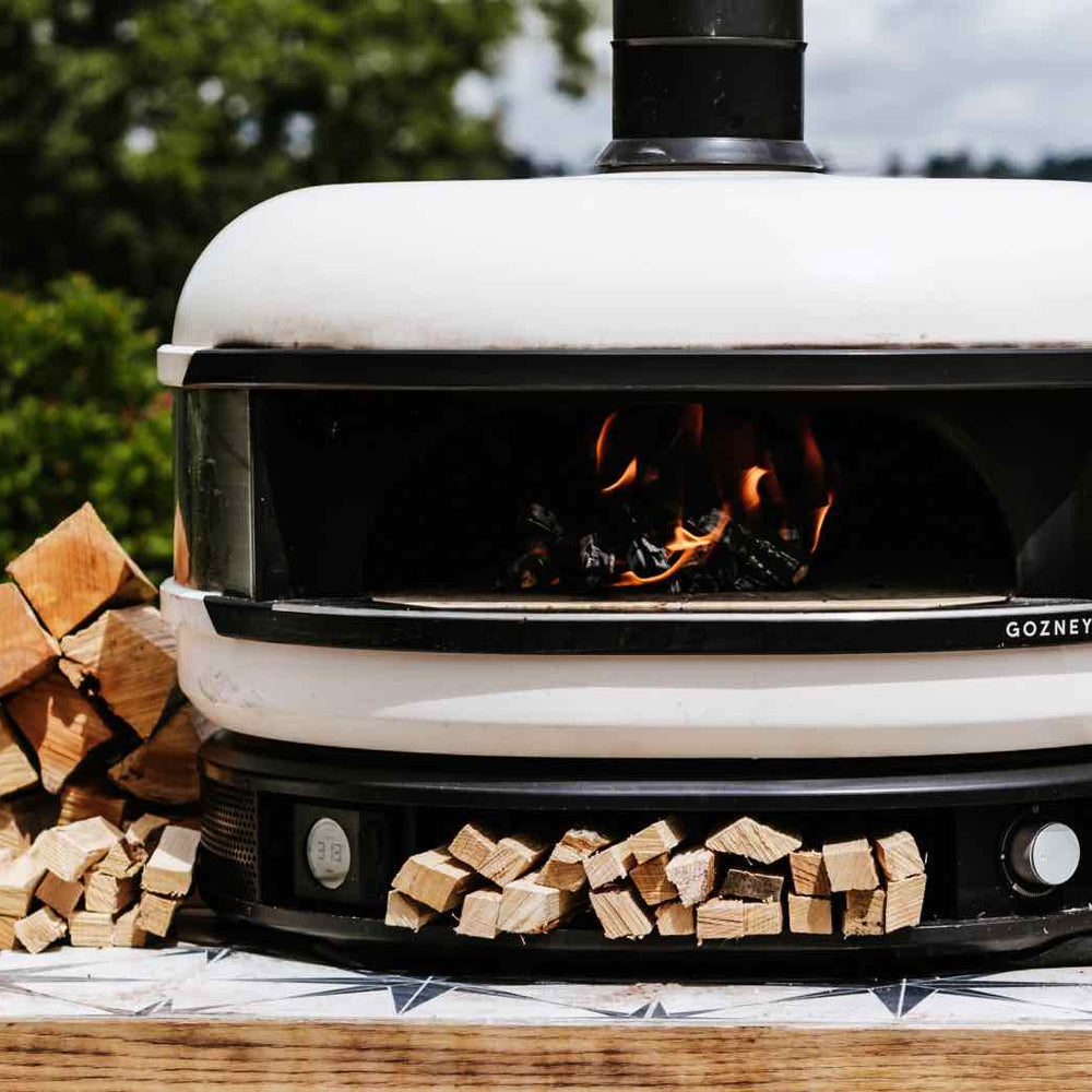 Love Logs Gozney Dome Wood in a Gozney Dome Pizza Oven